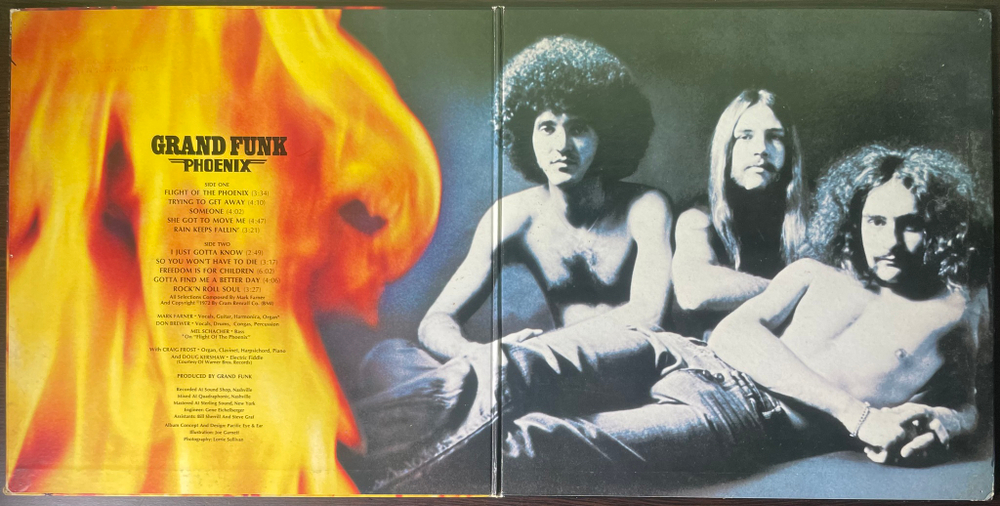 Grand Funk ‎– Phoenix (Япония 1972г.)