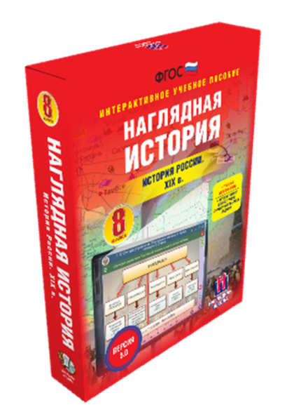 Интерактивное учебное пособие "Наглядная история. История России XIX века. 8 класс"