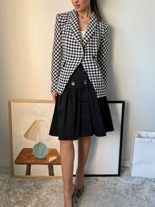 Хлопковая юбка Burberry, L