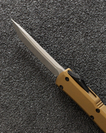 Автоматический складной нож SteelBro Ultratech T/E Tanto Cerakote Burnt Bronze VG-10 123-10BRBZCS (бронзовый-металик)
