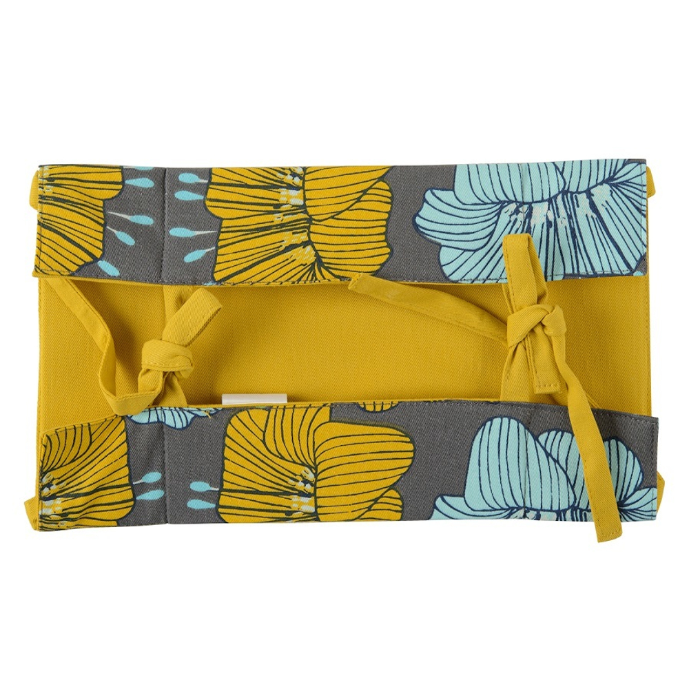 Корзинка для хлеба 30х30 Tkano Prairie Цветы горчичная