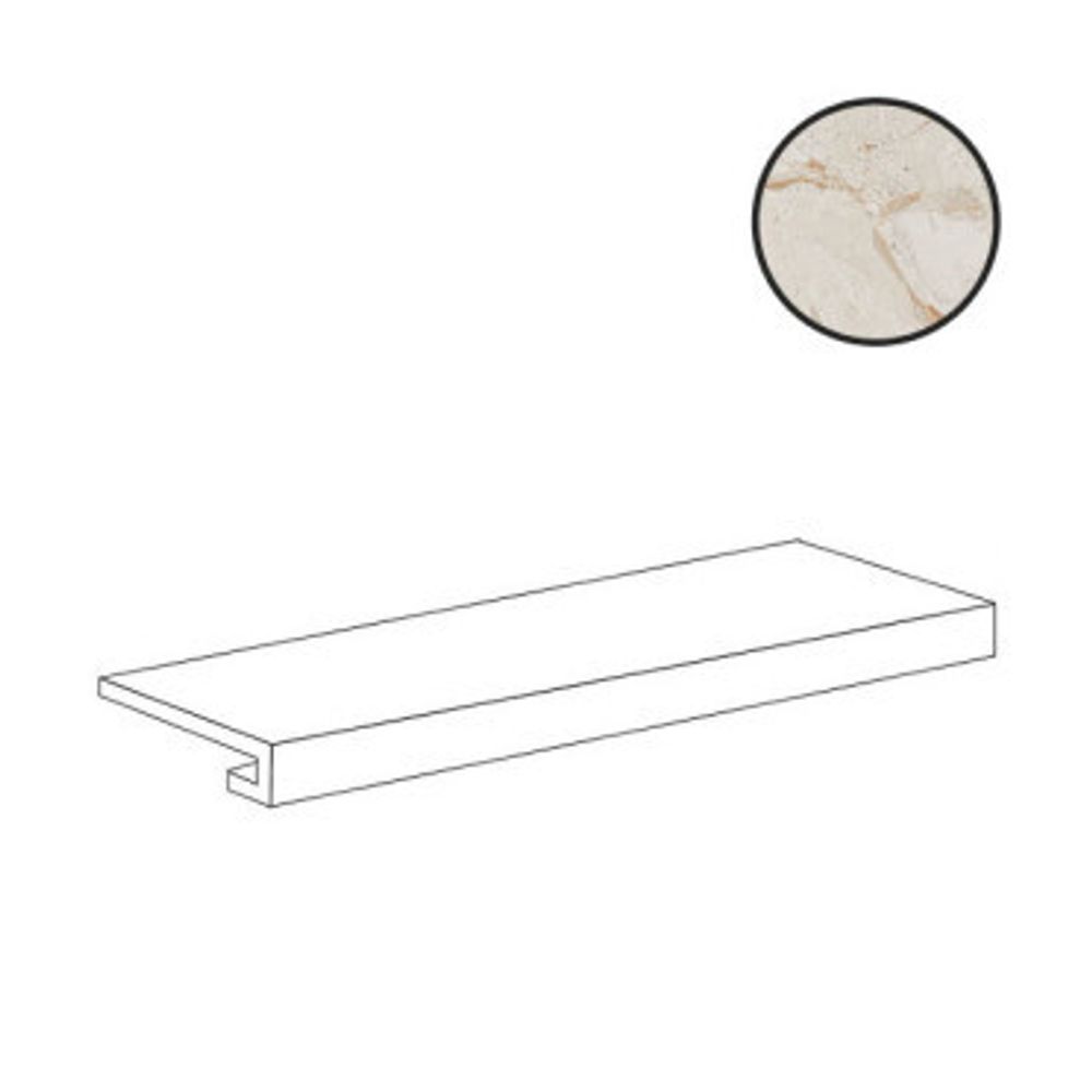 Фронтальная ступень Karnis Gradino C.Retta Ivory Safe (97503)
