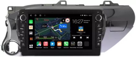 Магнитола Toyota Hilux 8 2015-2023+ - Canbox 1056/1071 Android 10, ТОП процессор, CarPlay, 4G SIM-слот