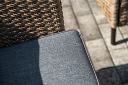 "Овьедо" лаунж-зона из искусственного ротанга на 4 персоны, цвет соломенный