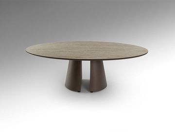 Samara Приставной столик цвет каменный/коричневый