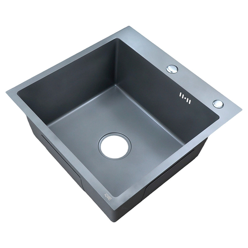Мойка AZARIO кухонная NICOLE 500х500х220 нерж серая   0542