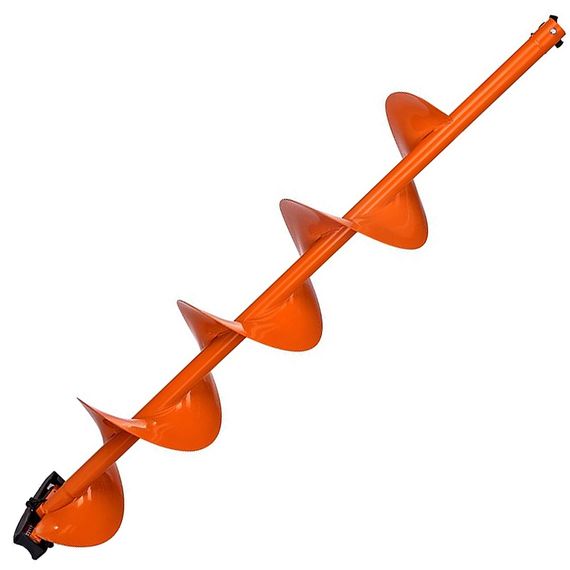 Шнек под шуруповерт, мотобур MOTOSHTORM 200(R), вид сзади.