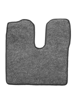 Ковры MAN TGX (автомат, механика) (экокожа, черный, черный кант, зеленая вышивка)