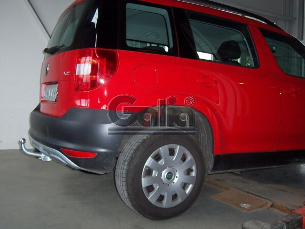Фаркоп оцинкованный Galia S098A для Skoda Yeti 2009-2018(паспорт и сертификат в комплекте)(без электрики)