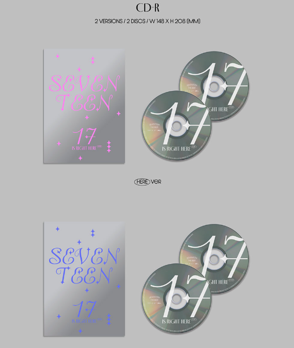 Альбом SEVENTEEN - BEST ALBUM 17 IS RIGHT HERE