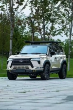 Силовой бампер для Lexus GX550 2024+ Лексус защита бампера обвес дуга защита днища