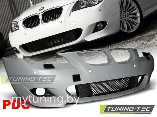 Передний бампер M-TECH с PDC для BMW 5 E60 E61