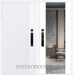 Вертикаль Белая F55 зеркало ELIT