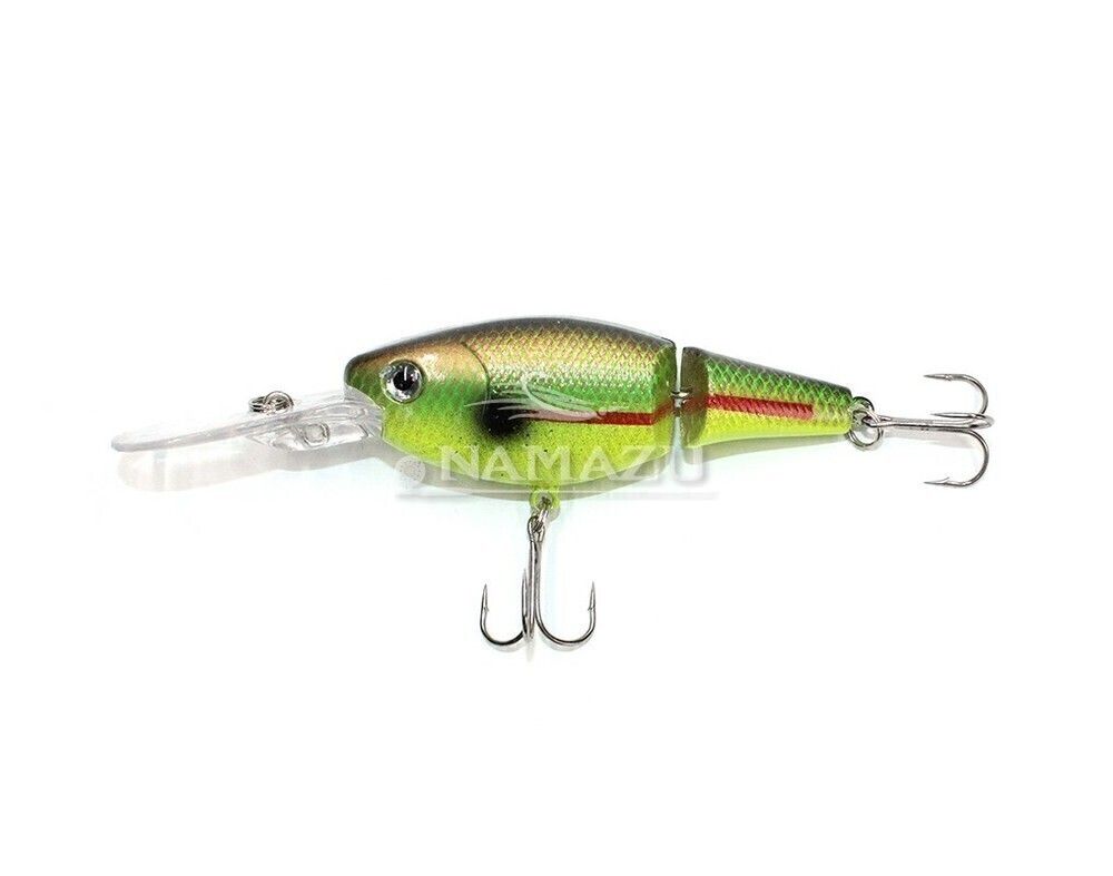 Воблер Namazu Jointed Zun Shad L-105мм 12,3г кренк составной, плавающий 0,5-2,5 м цвет 7