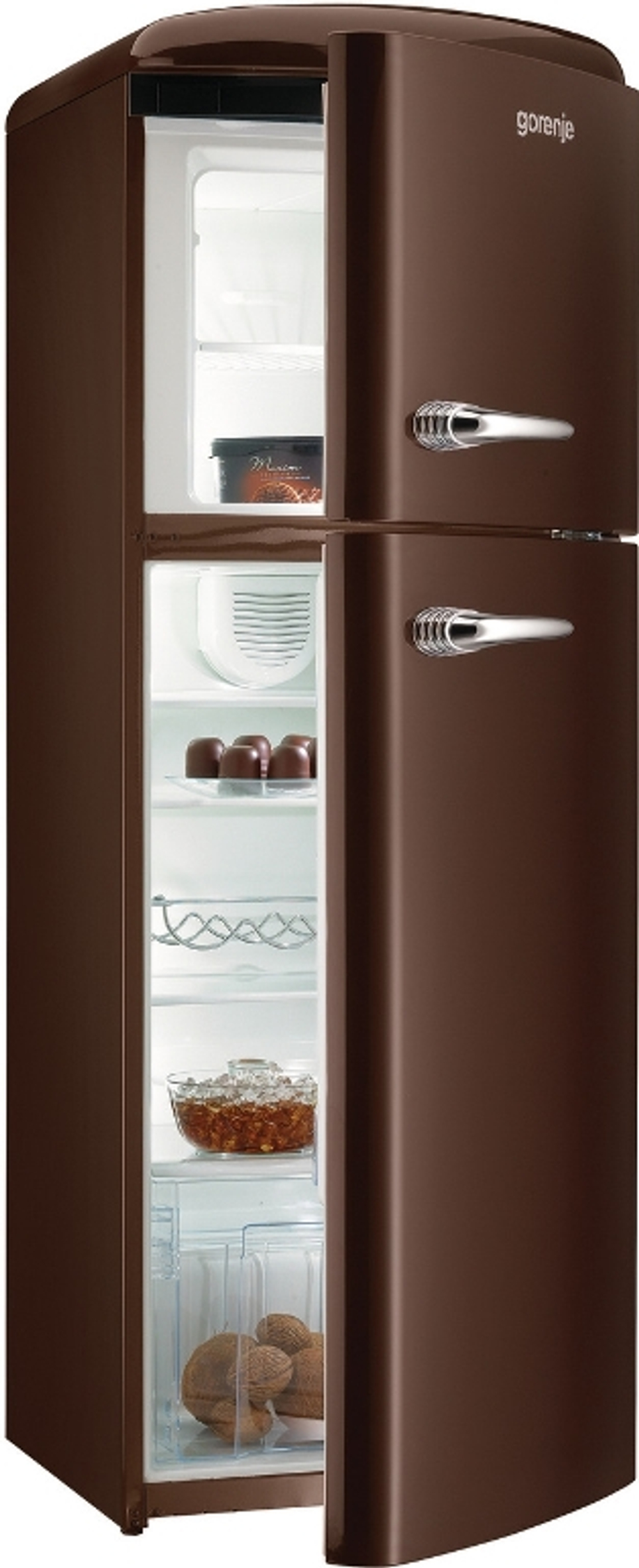 Отдельностоящий двухкамерный холодильник Gorenje RF 60309 OCH