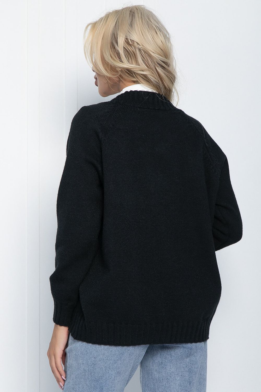 Кардиган Вилла (черный) Б11105 LT Collection