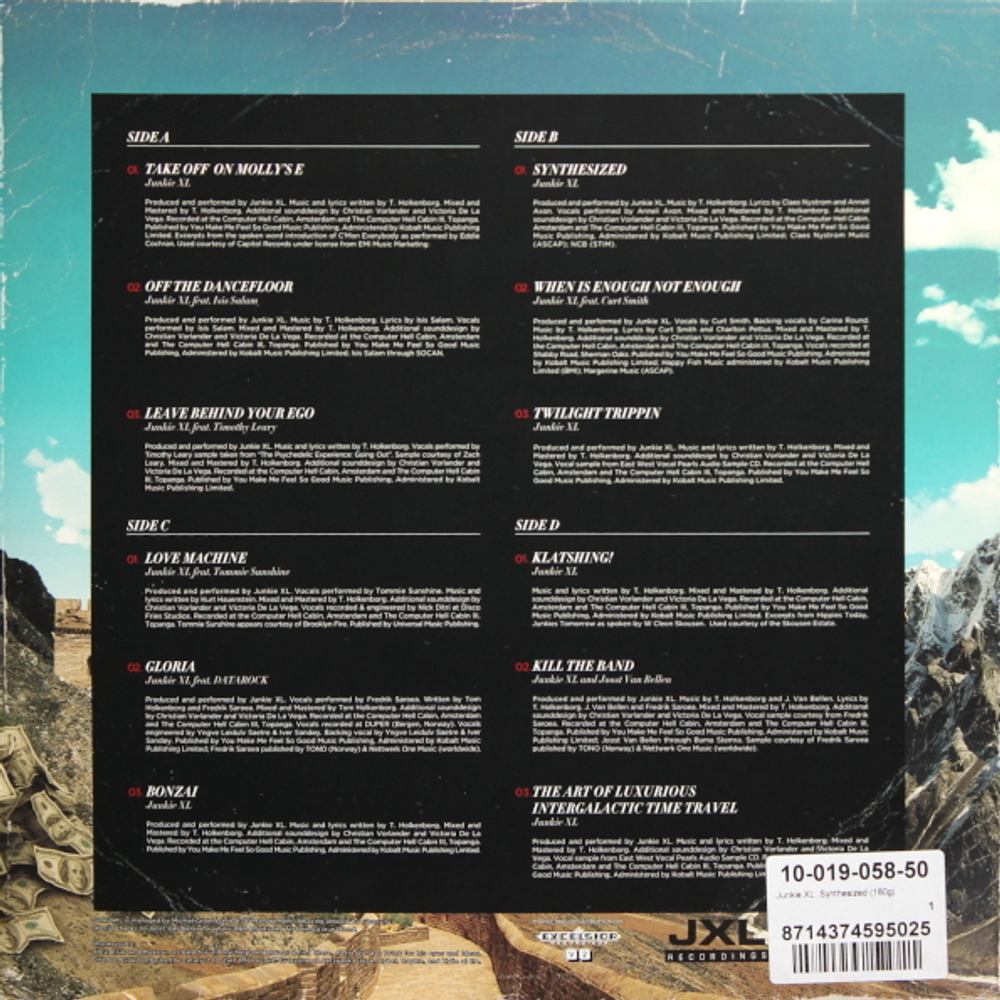 Junkie XL / Synthesized (2LP+CD)