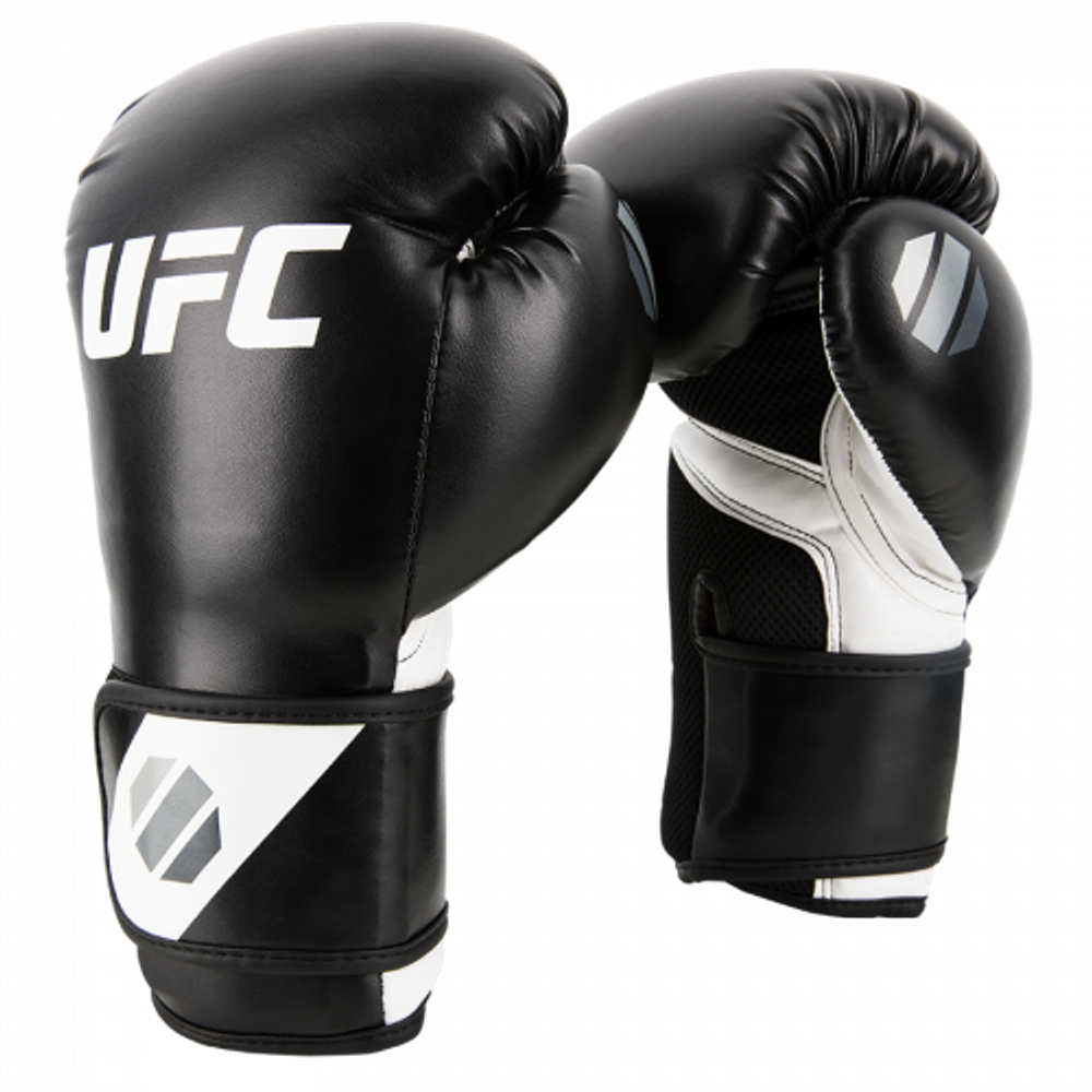 UFC Pro Fitness Перчатки тренировочные для спарринга черные - 16 Oz
