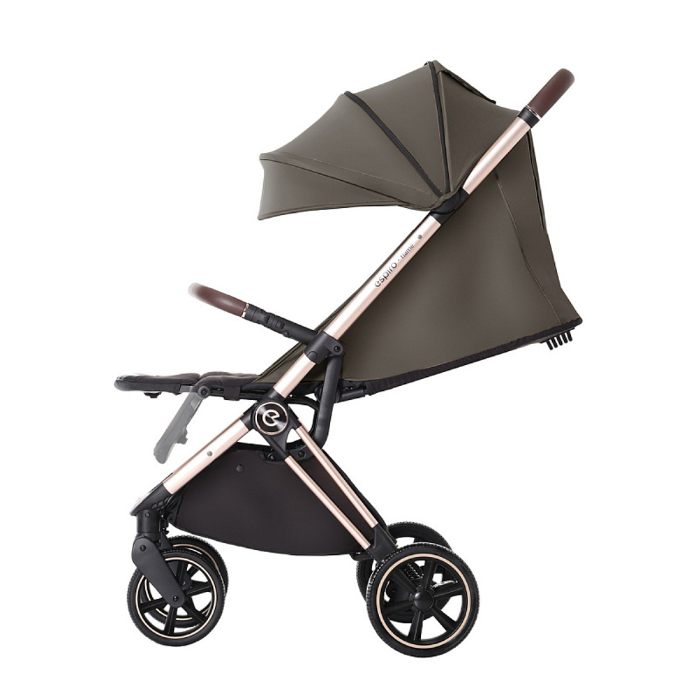 Детская прогулочная коляска Espiro Flame 2025 09 taupe splendor