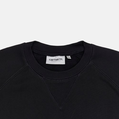 Толстовка мужская Carhartt WIP Chase Sweatshirt артикул:I033660_black - купить в магазине Дайс