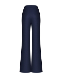 Брюки прямые из костюмной ткани