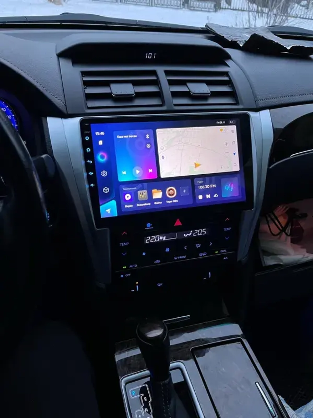 Магнитола для Toyota Camry 55 2014-2018 (рамка серебро) - Teyes SPRO+ Android 10, ТОП процессор, 4-64, SIM-слот