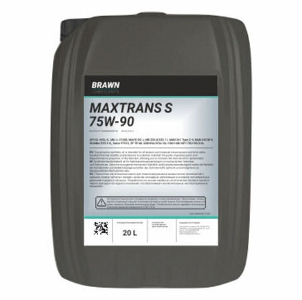 Масло трансмиссионное BRAWN MAXTRANS FS 75W-90, 20 л