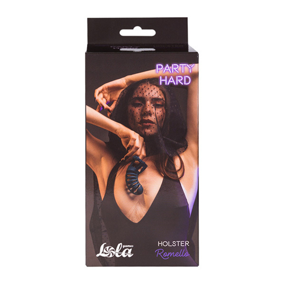 Зеленый мужской пояс верности 12,5см Lola Games Party Hard Romello 1166-03lola