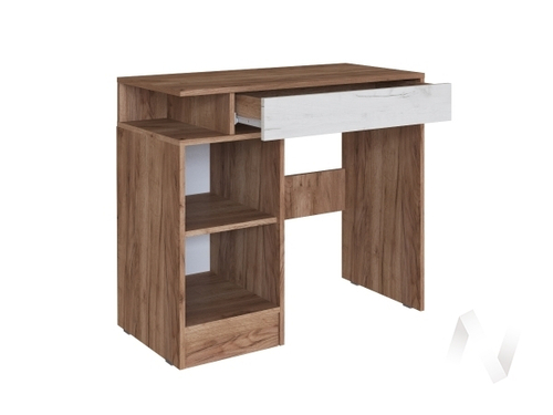 Стол косметический Спальня Вегас (дуб крафт табачный/дуб крафт белый)