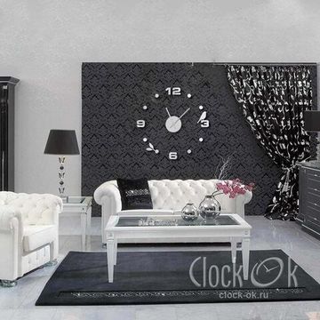 Настенные 3D часы Spring