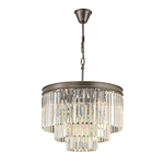 Citilux Мартин CL332131 Люстра хрустальная подвесная Прозрачная