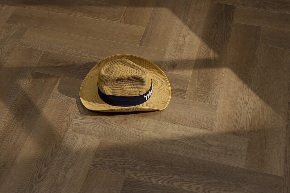 Кварц-винил SPC Steinholz Herringbone 4,5 мм Каринтия 1.14688 м2