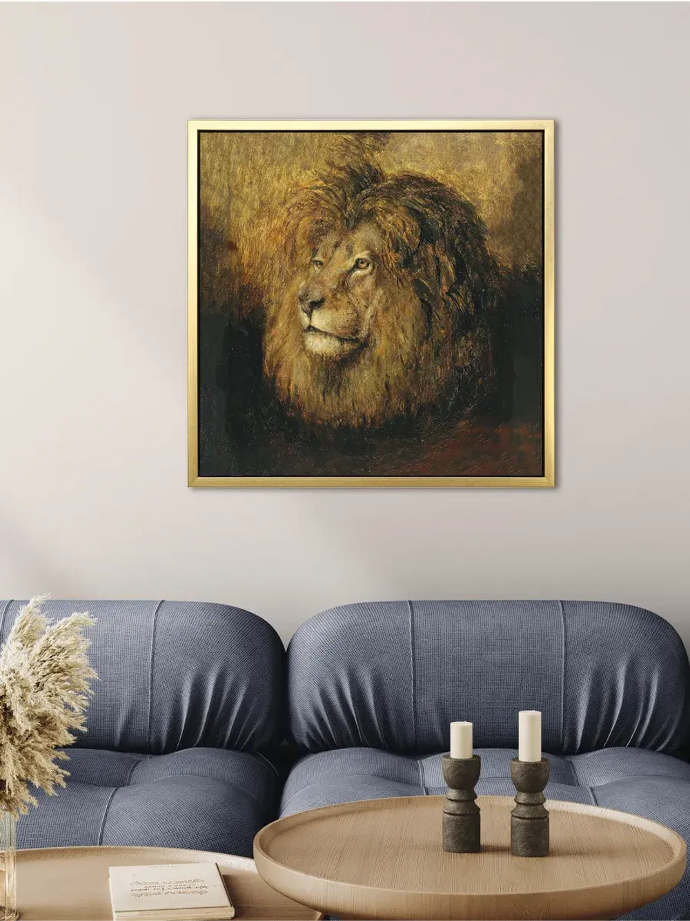 Картина на стену интерьерная на холсте 54*54 см