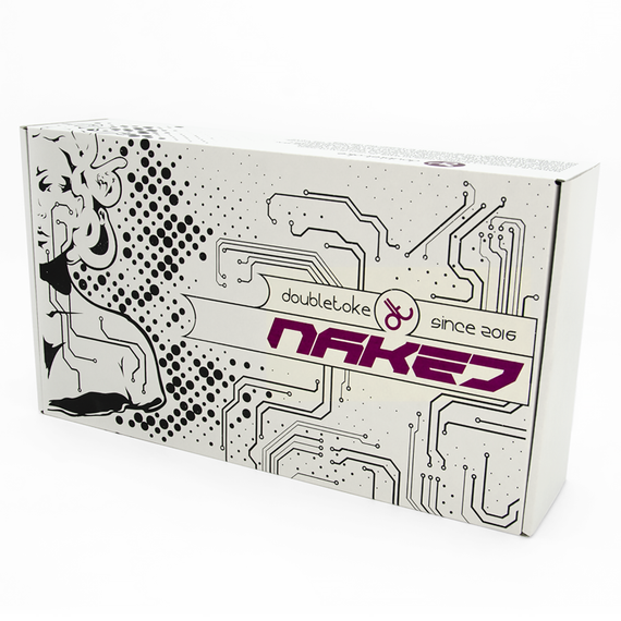 Hookah Naked Dark chrome