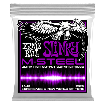 Струны для электрогитары ERNIE BALL 2920 M-Steel Slinky Power 11-48