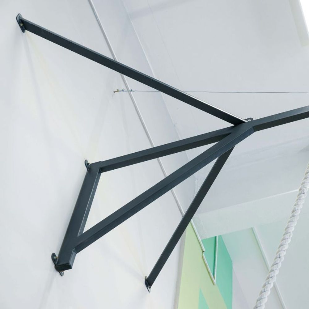 Консоль для канатов и шестов (графит), вынос 2 м