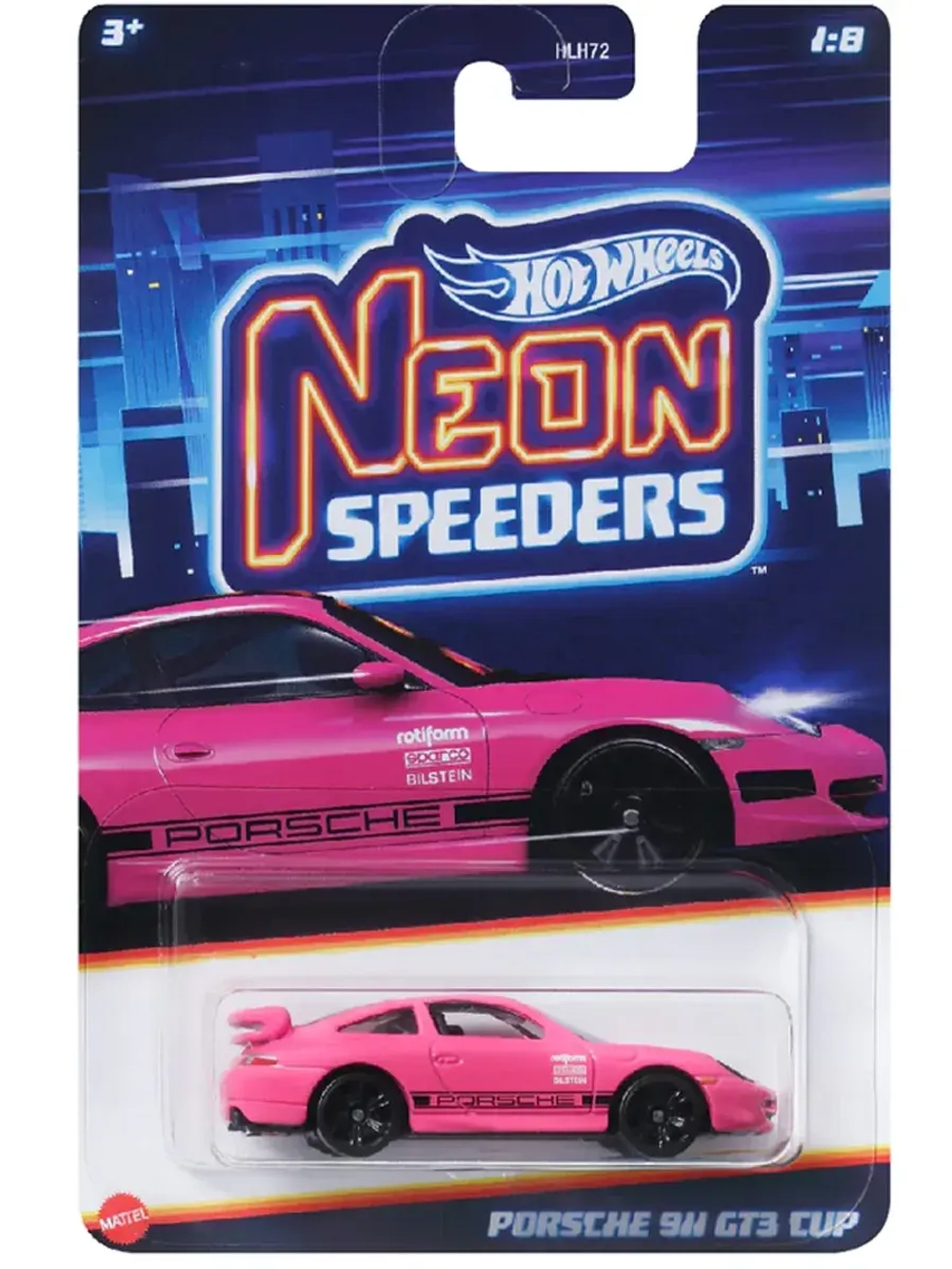 Базовая машинка Хот Вилс Neon Speeders HLH72 HRW75