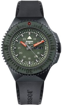 Швейцарские тактические часы Traser P69 Black Stealth Green 109859