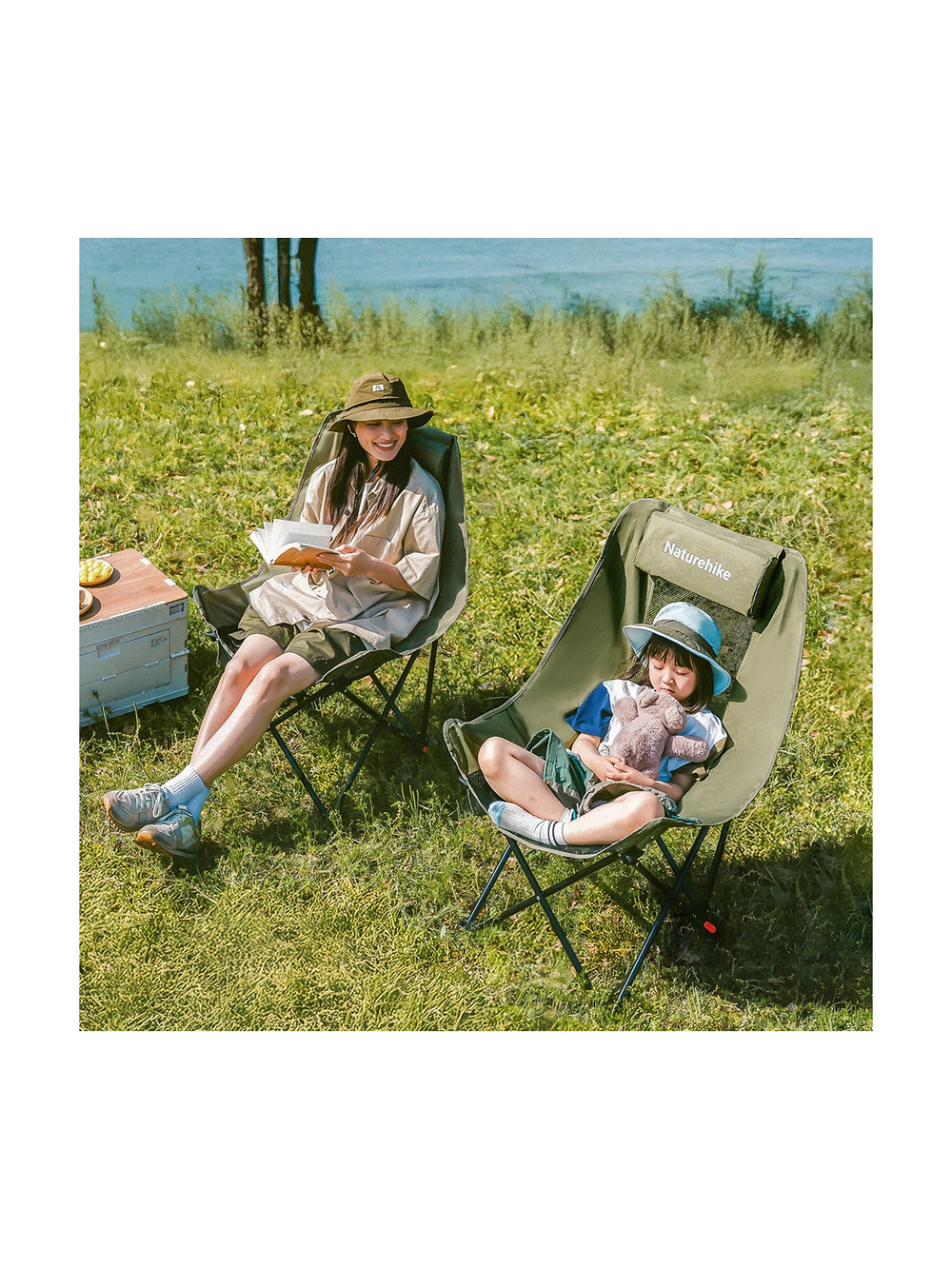 Стул Naturehike CNK2550JJ019 Sea star 002 складной зеленый