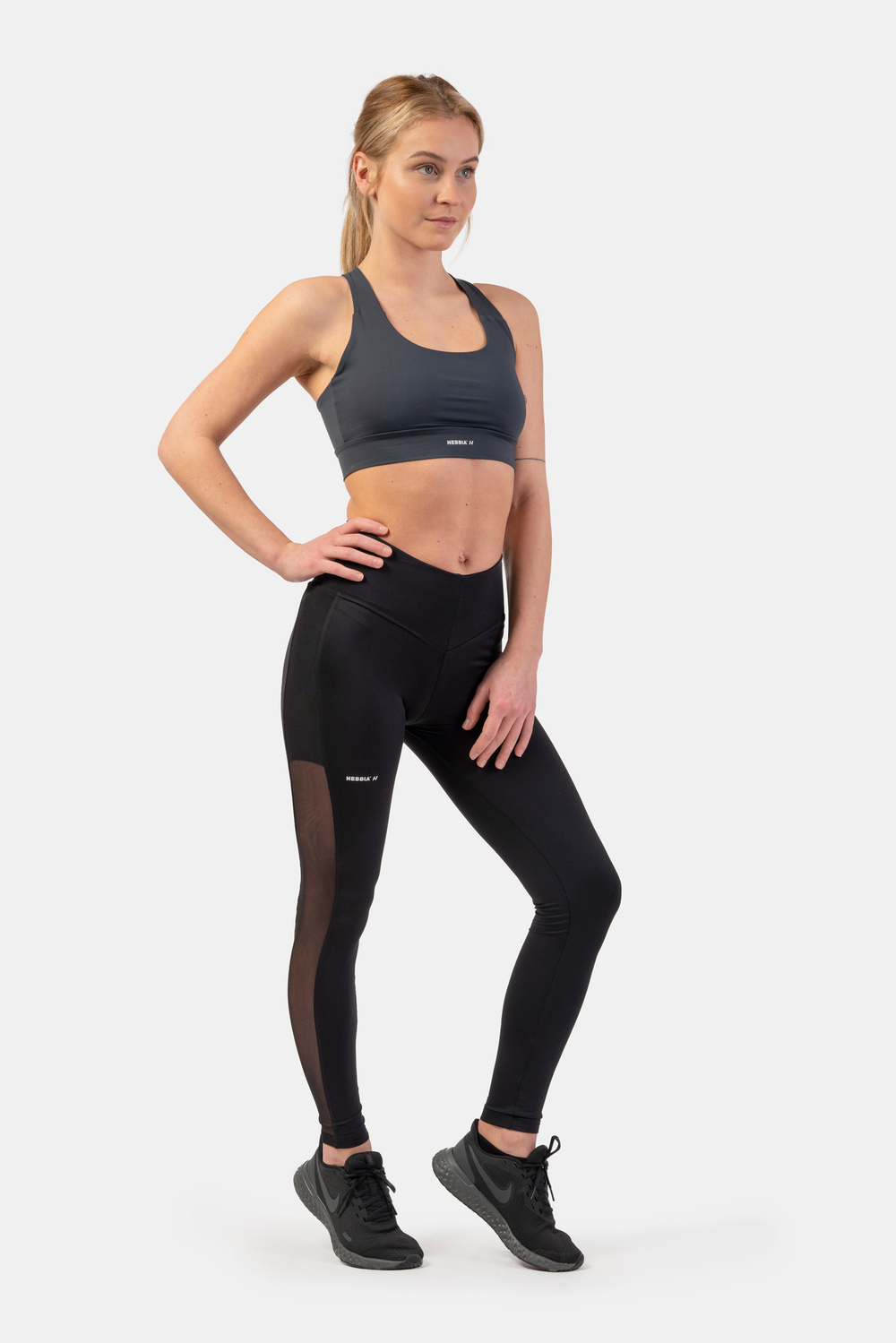 Топ ACTIVE SPORTS BRA WITH MEDIUM IMPACT 413 Темно Серый