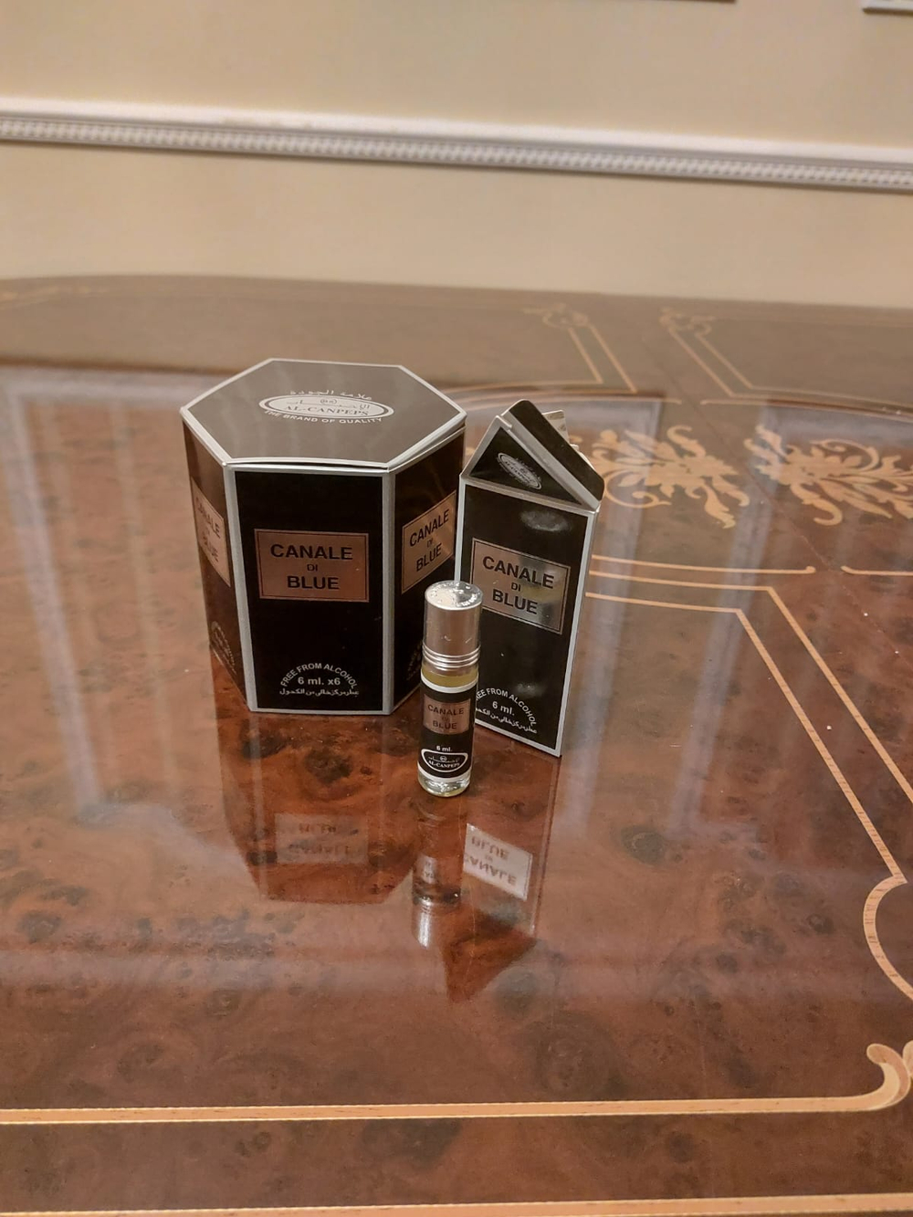 Духи масляные мужские Canale Di Blue, 6 мл