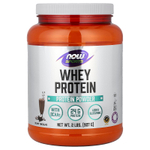 NOW Foods, Sports, сывороточный протеин в порошке, сливочно-шоколадный вкус, 907 г (2 фунта)