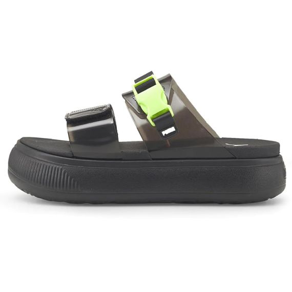 Puma Suede Mayu Pop Sandal 'Black Fizzy Light'