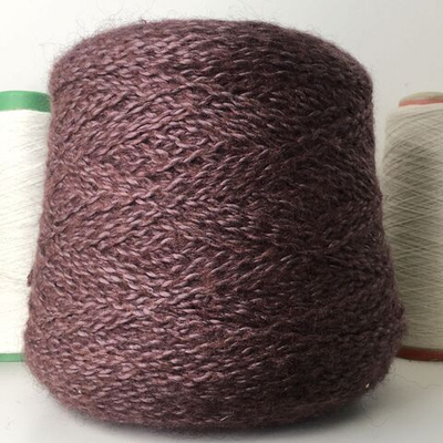 DOLCEZZA - Fashion Mill S.p.A.; кидмохер, шерсть, вискоза, п/а; 140м/100гр; col. 130357, цвет: припыленная слива; S709