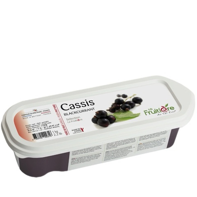 Пюре замороженное Черная смородина «La Fruitiere» 1 кг