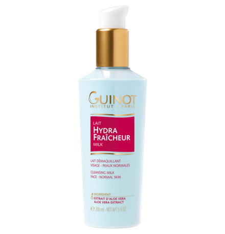 Освежающее очищающее молочко Guinot Lait Hydra Fraicheur для всех типов кожи 200 ml