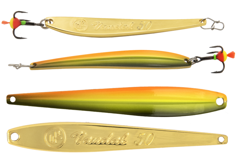 Блесна вертикальная ECOPRO Vandal, 50мм, 3,5г, FRG