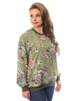 Толстовка К-190/фисташковыецветы