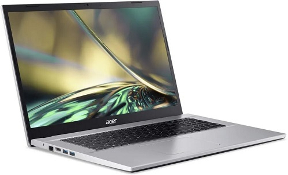 Ноутбук  Acer Aspire A317-54-54BQ 17.3 ", Core i5, 16 Гб RAM, 512 Гб SSD, Iris Xe Graphics, Серебристый