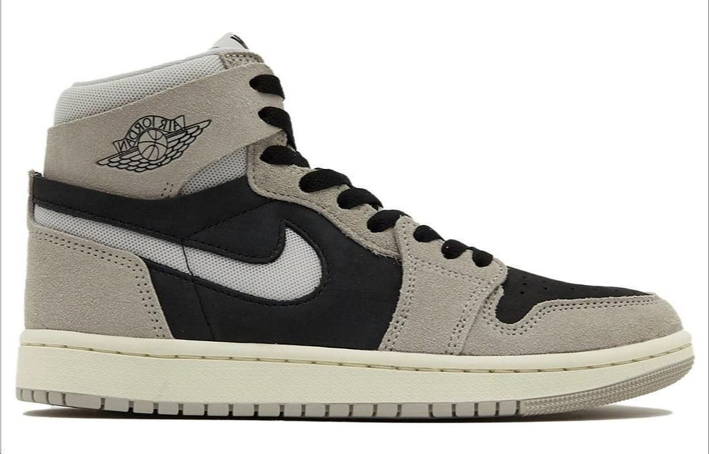 Кроссовки Jordan Air Jordan 1 High Zoom Cmft 2 "Light Iron Ore" (Женская размерная сетка)